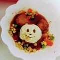 ともみ⭐️'s cooksnap of when they made ♡ハロウィンミッキーの煮込みハンバーグ♡.