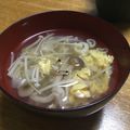 北京パンダ's cooksnap of when they made ♡生姜で身体ポカポカ♡きのこ中華スープ.