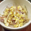 古賀竜一's cooksnap of when they made みょうがとコーンのマヨネーズ和え♪.