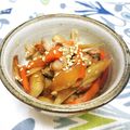 サンディサンディ's cooksnap of when they made 豚肉入りきんぴらごぼう♪.
