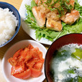 たけうちーの's cooksnap of when they made 切って和えるだけ！トマトキムチのごま和え.