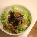みるく茶's cooksnap of when they made おつまみ☆納豆レタスサラダ☆☆.