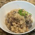 saki1010's cooksnap of when they made 生米から本格チーズリゾット.