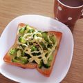 ﾋﾟﾛﾐ♡'s cooksnap of when they made 簡単♡美味ブロッコリー・マヨトースト❣.
