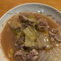 ほのぼのいっこ's cooksnap of when they made 白菜と豚肉のうまうまトロトロしらたき.
