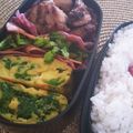 リンリン☆☆☆'s cooksnap of when they made お弁当にも☆ソフトケールの厚焼き玉子。.