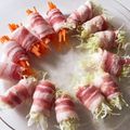 ランチ３３０'s cooksnap of when they made レンチン豚バラ肉巻きキャベツ♡.