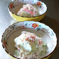 チコリママ's cooksnap of when they made カニカマときゅうりのからしマヨサラダ.