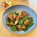 りえっくす♡'s cooksnap of when they made 豚肉柔らか♪蓮根と豚肉のからし炒め.