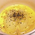 ひぃたろぉ～♪'s cooksnap of when they made カレー香る新玉ねぎのレンチンスープ.