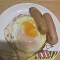 ポメちょん's cooksnap of when they made ラー油で目玉焼き☝絶品旨辛目玉焼きレシピ.
