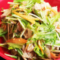 ゆるмαмα's cooksnap of when they made ささみと水菜のさっぱり梅サラダ.