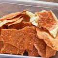 ぽわん's cooksnap of when they made エビの殻とチーズのカリカリせんべい.