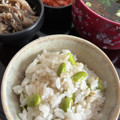 伊達こまち's cooksnap of when they made 簡単★白だしで枝豆炊き込みごはん.