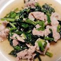 水無月328's cooksnap of when they made 簡単で癖になる！豚肉とほうれん草の煮浸し.