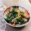 クックHG9V8Y☆'s cooksnap of when they made オクラ･ツナ･コーンのごま和え☆弁当に.