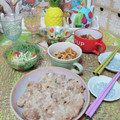 sakuraロゼット's cooksnap of when they made うちの焼きうどん.