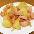 vabochan's cooksnap of when they made 厚切りベーコンで旨味濃縮ジャーマンポテト.