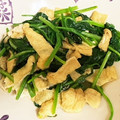 みけさん☆'s cooksnap of when they made ほうれん草と油揚げの簡単煮浸し.