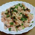 55才のおじさん's cooksnap of when they made じゃがいもと海苔の明太マヨサラダ.