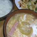2児ママみきてぃ's cooksnap of when they made 簡単☆へちまの味噌汁.