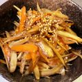 えんジェル's cooksnap of when they made きんぴらごぼう.