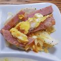 ポニーリボン's cooksnap of when they made ボローニャソーセージの玉葱玉子炒め.