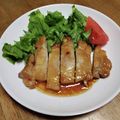 和☆2049's cooksnap of when they made 厚切り豚ロース焼き～✴️マヨ醤油編✴️.