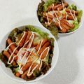 みぽぽ37's cooksnap of when they made ✿ポークビッツ てりやき丼✿.