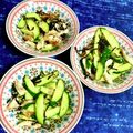 ふたごゆき's cooksnap of when they made 胡瓜×竹輪×塩昆布の簡単和え.