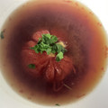☆lalapin☆'s cooksnap of when they made 簡単！時短！冷凍トマトの丸ごとスープ.