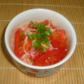 mmameco's cooksnap of when they made つけこみトマト＊朱夏のそうめん.
