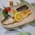 みかかめ's cooksnap of when they made 焼き鯖のレモンおろし.