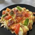 azkjsr's cooksnap of when they made ふんわり柔らか♪鶏胸肉でお肉ピザ.