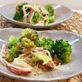 horseland's cooksnap of when they made ブロッコリーとカニカマの胡麻和え.
