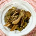 emiiem's cooksnap of when they made ピーマンとしめじ、シラスの塩昆布炒め.
