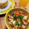 ぽろっとＱちゃん's cooksnap of when they made ミネストローネ.