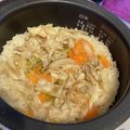 のん太☆ミ's cooksnap of when they made ☆残った豚汁で、炊き込みごはん☆.