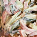 めるらぴてふもぐポケ's cooksnap of when they made 簡単おかず！きゅうりとハムのサラダ.