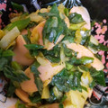 xyzクック's cooksnap of when they made ソーセージと玉葱はっぱのカレーソース炒め.