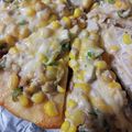 ひい◡̈♥︎'s cooksnap of when they made ピザ　トッピング★ツナマヨコーン(覚書).