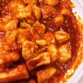 mahotere's cooksnap of when they made 鶏チリ。胸肉柔らか。.
