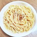 ＊なぁ＊'s cooksnap of when they made 卵かけごはん好き必見☆簡単卵マヨパスタ.