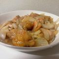 shiirao's cooksnap of when they made 鶏もも肉の味ぽんガリバタ炒め.