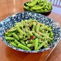 Superlittleboo's cooksnap of when they made めんつゆで簡単♡いんげんのごま和え.