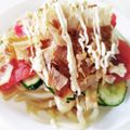 クックE662AA☆'s cooksnap of when they made 暑い日に♥5分で出来ます♥サラダうどん.