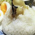 ゆけり３兄弟's cooksnap of when they made 残り物リメイク*餃子おにぎり*.