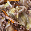 ちゃろみん's cooksnap of when they made 節約☆キャベツともやしのひき肉炒め.