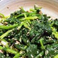 さーとぽーんた's cooksnap of when they made ほうれん草とツナの塩昆布和え.