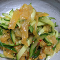 vivian1225's cooksnap of when they made 中華くらげちくわきゅうり(身内専用).